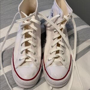 Converse Women's White High-Top Sneakers